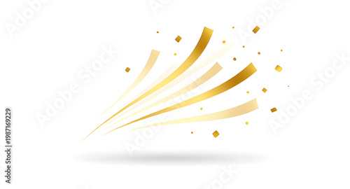 gold confetti background, light trails effect, festive celebration, party confetti, sparkling lights, glitter background, golden particles, abstract celebration, event decoration, luxury background, s