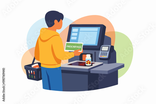Self Service Pharmacy Checkout with Prescription Scanning