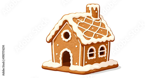 gingerbread house, christmas cookie, festive dessert, holiday decoration, sweet treat, candy house, edible decoration, bakery item, icing design, sugar house, christmas dessert, holiday treat, cookie 