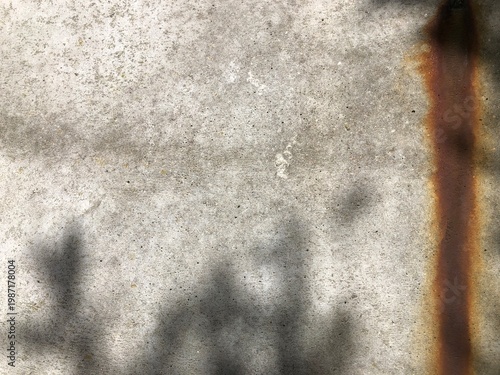 Photos Grungy concrete texture vertical rust stain dark shadows Weathered cement wall
