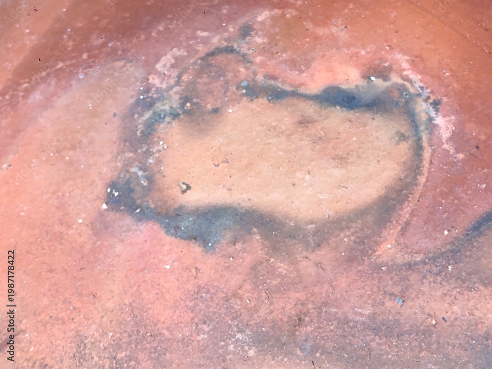Fototapeta premium Close-up industrial oxidation rust rusted metal texture Gritty weathered background
