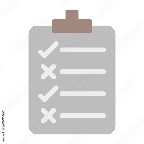 Rules Vector Flat Icon Design