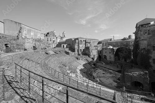 Roman Greek Theater, Catania, Sicily, Italy