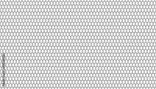 Synthetic white grey nylon fabric texture with woven mesh pattern, waterproof textile surface and smooth seamless vector background for sports gear, backpacks, jerseys and graphic design