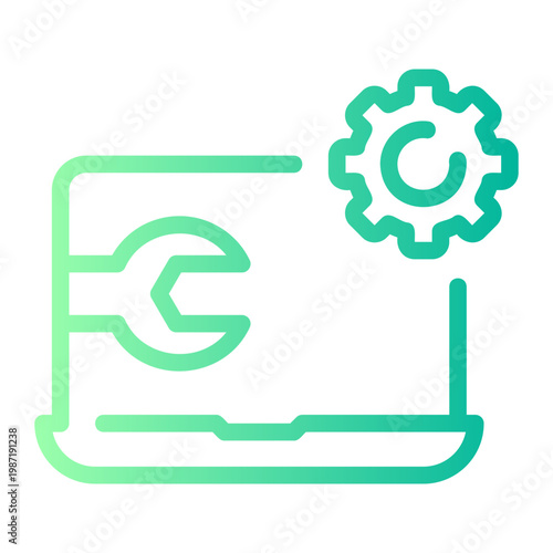 configuration gradient icon