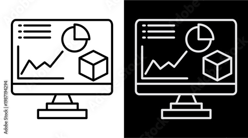 Traffic  White Icon Set Design