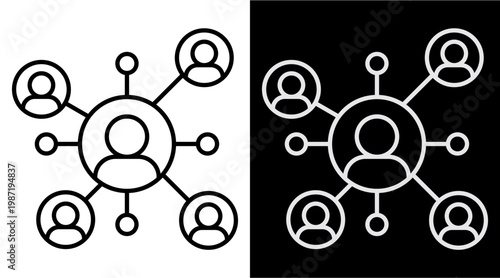 Reach White Icon Set Design