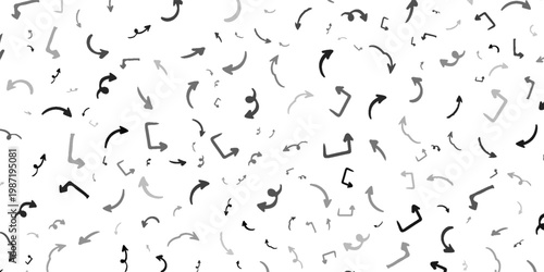 Creative Arrow design collection. Arrows hand draw vector set, Sketch design for business and Web design and application planing guide.