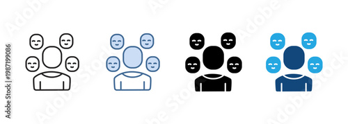 Multi Style Icon Set Behaviour Collection