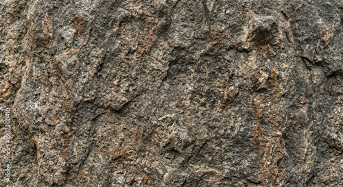 Close-up of rough granite stone texture