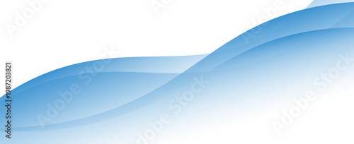 Abstract blue background. vector wave modern
