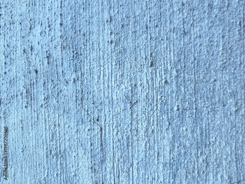 blue painted wall