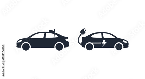 Electric and Gasoline Powered Cars Compared.
