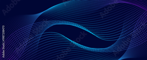 Abstract background design with diagonal blue and pink or purple line pattern. Vector horizontal format for digital luxury business banner, contemporary cover, luxury premium.