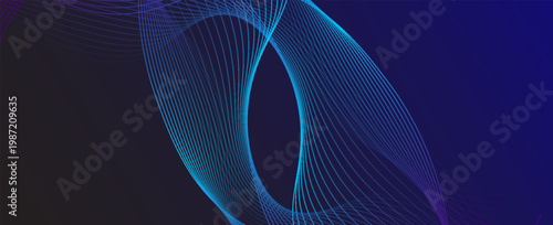 Abstract background design with diagonal blue and pink or purple line pattern. Vector horizontal format for digital luxury business banner, contemporary cover, luxury premium.