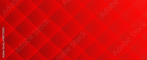 Red banner background abstract, colorful, red gradations, slash abstract, memphis, vector