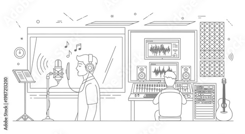 Music Production Studio Recording Artist and Sound Engineer