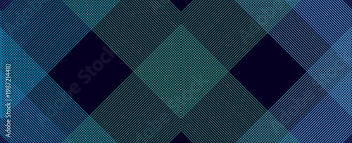 Chevron stripes background square lines zigzag pattern seamless abstract vector design.