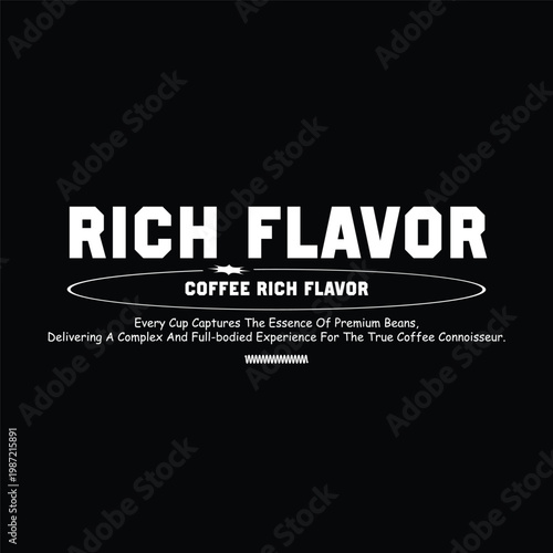 rich flavor swoosh wide streetwear typography t-shirt design