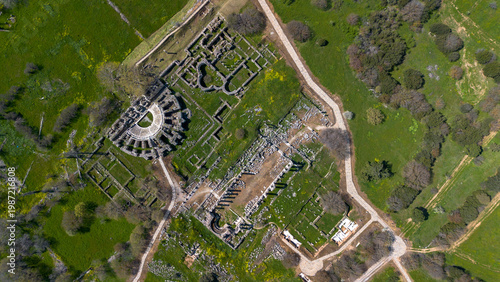 Aerial View of the Ancient ...