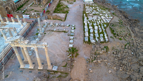 Aerial View of the Ancient ...