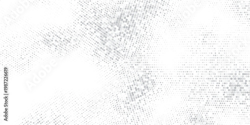 Futuristic digital pattern with soft, scattered dots, glowing particles and immersive tech-inspired style, creative background