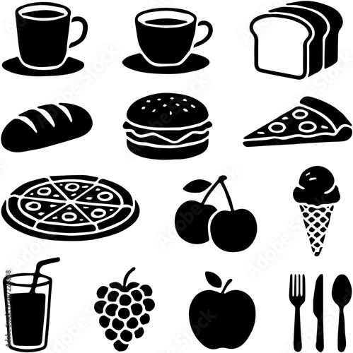 food and drink icons
