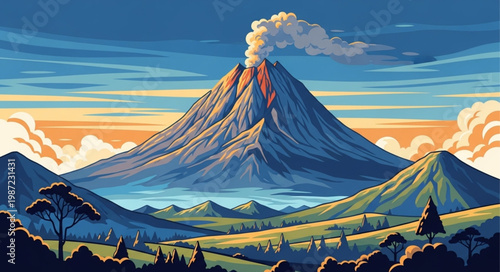 tent in the mountains