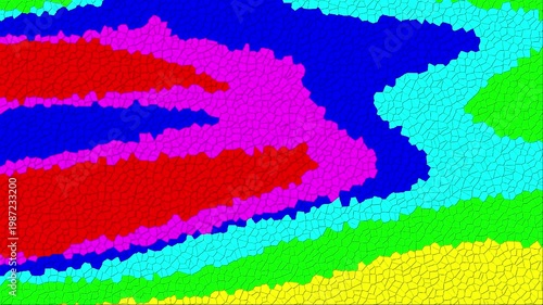 4K Seamless Loop luxury Abstract gradient with mozaic tile RGB color and soft Motion Background, ProRes 422, Perfect for music videos, intros, vj loops, and modern motion graphic backgrounds.