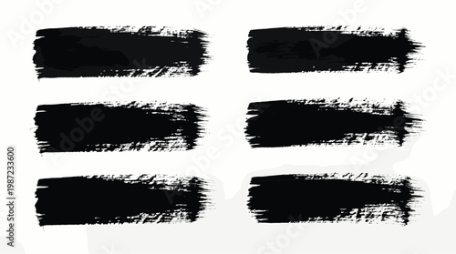 Abstract texture element pack, gritty brush stroke style, rough smears, dark smudge marks, messy ink patches, and splatters