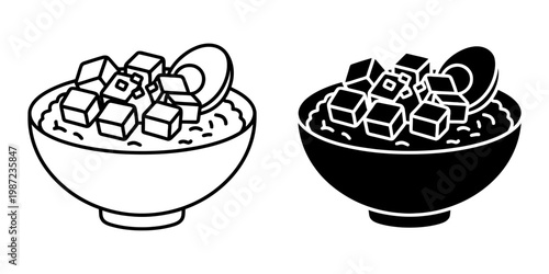 Steaming bowl of rice with ingredients, symbolizing warm and comforting home-cooked meals, perfect for everyday dining and culinary presentations.