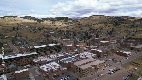 Rural town in colorado mountains. Gold mining, gambling town 