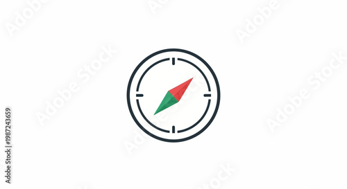 Compass Navigation Tool Direction.