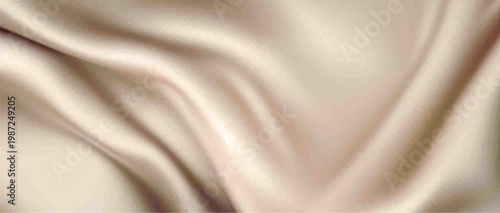 Quadro em tela Light dropped elegant silk fabric background