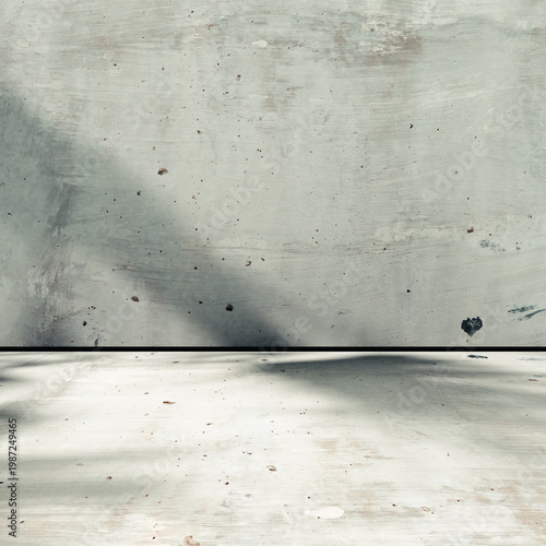 Fondo neutro minimalista con sombras suaves que crea una atmósfera natural, ideal para la exhibición de productos, el diseño y una estética limpia. Superficie blanca arrugada con suaves sombras