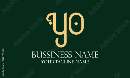 YO Y yo initial logo | initial based abstract modern minimal creative logo, vector template image. luxury logotype logo, real estate homie logo. typography logo. initials logo
