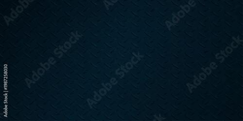 A seamless dark blue leather and denim fabric textile design featuring a rough macro texture and grunge material surface for a cloth wallpaper backdrop