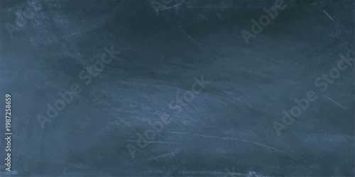 A dark blue grunge blackboard texture with a misty smoke background evokes a stormy night sky or deep space cloud