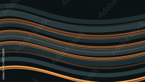 Dynamic Flowing Wavy Stripes Digital Art Texture for Corporate Design
