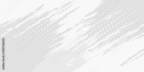 Dot white gray wave light technology texture background. Abstract big data digital concep