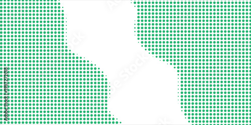 Transparent Vector Gradient Blue Color Halftone Background Staggered Dots Pattern modern background