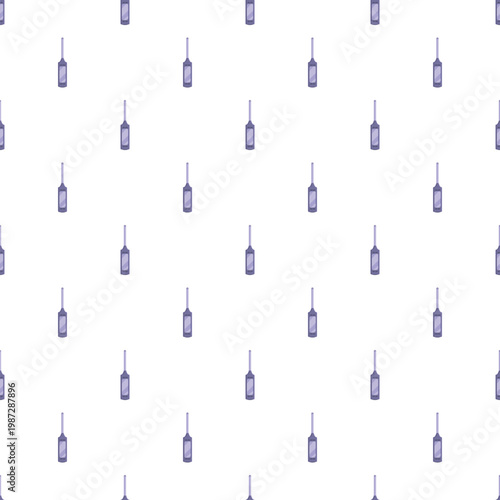 Medical ampoules creating a repeating pattern for health and pharmaceutical concepts