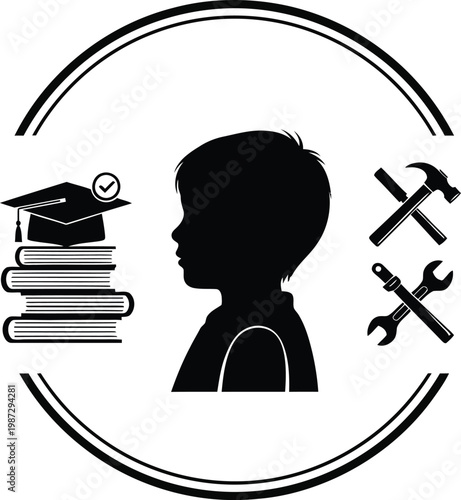 Balancing education and hands-on skills for a child's development