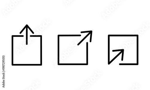 Share icon set isolate on white background.