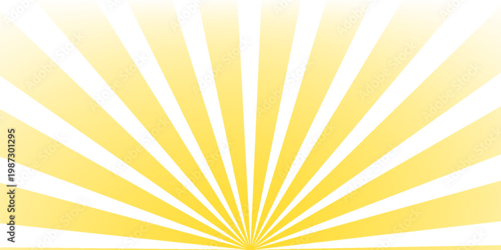Obraz premium Radiant Sun Rays Transparent Background Vector. Bright Sunburst Light Effect, Starburst Graphic Design for Summer, Comic, or Promotion