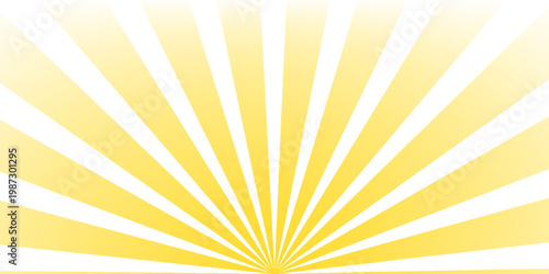 Radiant Sun Rays Transparent Background Vector. Bright Sunburst Light Effect, Starburst Graphic Design for Summer, Comic, or Promotion