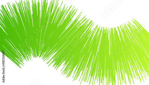 Modern Digital Communication Network in green gradient Color with Speed Wave Effect