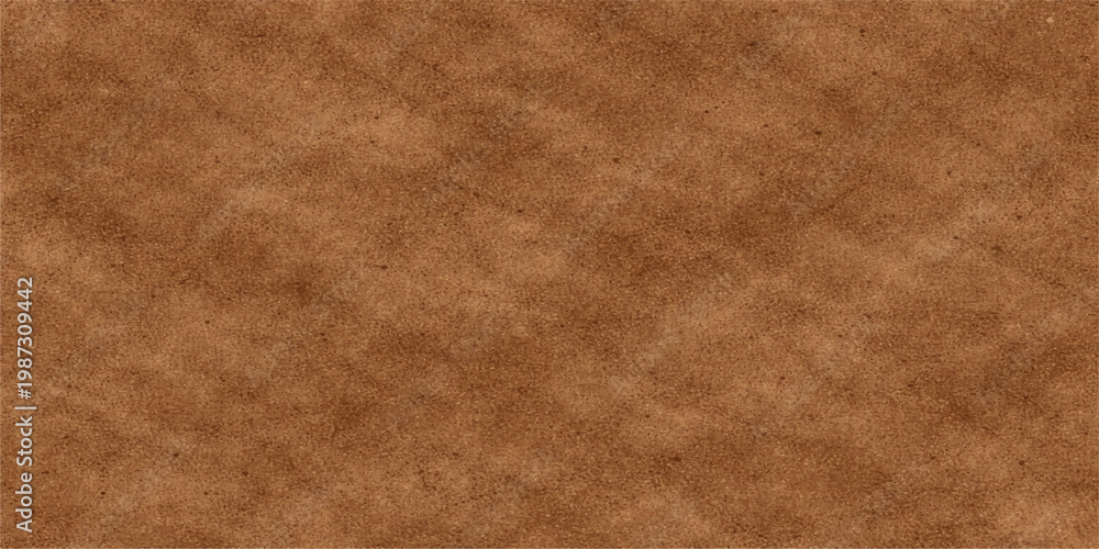 Fototapeta premium Vintage aged brown leather and parchment texture background with grunge antique paper surface and worn retro stained material design