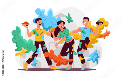 people dancing in the nightclub