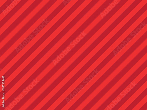 Bright red diagonal stripe abstract background with vibrant gradient effect, modern energetic pattern for promotion, sale banner, digital content, and eye catching creative design